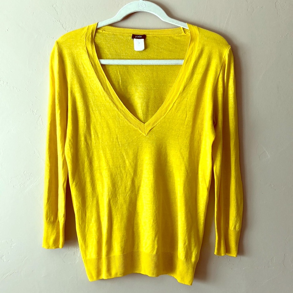 Yellow sweater
